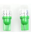 T10 Fassung LED Leuchtmittel Grün 2 Stück Extra hell