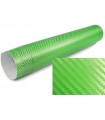Design 3D Carbonfolie grün selbstklebend Premium 152cm x 200cm