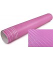 Design 3D Carbonfolie pink / rosa selbstklebend Premium 152cm x 200cm