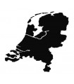 Car Tattoo Aufkleber Niederlande Holland ausgefüllt