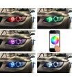 LED Angel Eyes 80Watt Marker als Ersatz für OEM BMW H8 Marker RGB - WiFi Steuerung