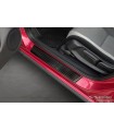 Honda Jazz Crosstar Hybrid Jg. 2020- Einsiegsleisten Edelstahl Schwarz Lines Design 4-Teilig von Avisa