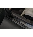 Tesla Model S Jg. 2012- Einsiegsleisten Edelstahl Schwarz Lines Design 4-Teilig von Avisa