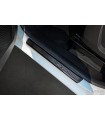 Mercedes Citan Jg. 2021- Einsiegsleisten Edelstahl Schwarz Special Edition Logo 4-Teilig von Avisa