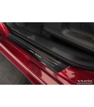 Toyota Yaris Jg. 2020- Einsiegsleisten Edelstahl Schwarz Special Edition Logo 4-Teilig von Avisa