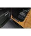 Ford Ranger Jg. 2022- Einsiegsleisten Edelstahl Schwarz Lines Design 4-Teilig von Avisa