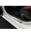 Honda Civic Jg. 2017-2022 Einsiegsleisten Edelstahl Silber Sportline Logo 4-Teilig von Avisa