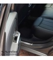 Mercedes B-Klasse Jg. 2019- Einsiegsleisten Edelstahl Silber Lines Design 2-Teilig (Hintertüren) von Avisa