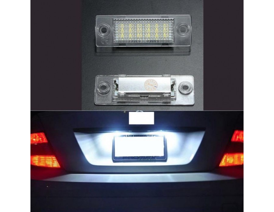 Led Kennzeichenbeleuchtung VW T5 Bj. 03-09 mit E-Prüfzeichen