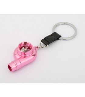 Schlüsselanhänger im Turbo Design Rosa