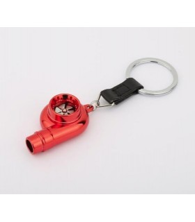 Schlüsselanhänger im Turbo Design Rot