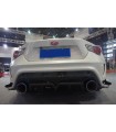 Toyota GT86 Heckstossstange VR ARISING-II Style mit Carbon Diffusor (mitte)