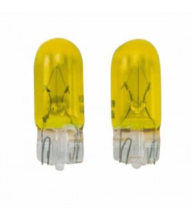 T10 Standlichtlampe 12V/5W Gelb (2 Stück)