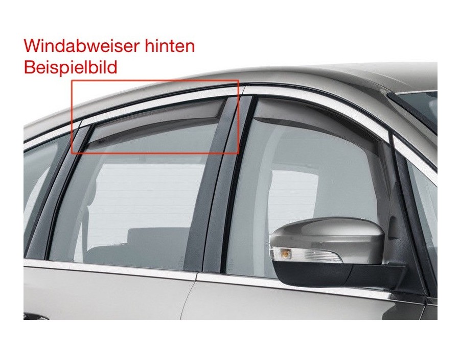 Audi A4 Kombi Jg. 2007-2016 Windabweiser - Regenabweiser ClimAir Set hinten