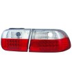 Honda Civic Jg. 92-95 LED Heckleuchten Klarglas. Rot / Klar