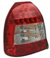 Honda Civic Jg. 96-01 LED Heckleuchten Klarglas. Rot / Klar