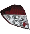 Honda Jazz Jg. 08- LED Heckleuchten Klarglas. Rot/Klar