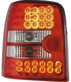 VW Passat Kombi Jg. 1996-2000 LED Heckleuchten Klarglas Rot