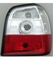 VW Polo Jg. 1994-1999 Heckleuchten Klarglas Rot/Klar