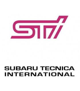 Aufkleber 1x STi Performance Logo und 1x Subaru Tecnica International Schriftzug