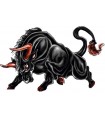 Car Tattoo Aufkleber Black Bull
