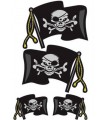 Car Tattoo Aufkleber Pirate Flags
