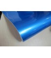 Design metallic Autofolie blau glanz selbstklebend Premium 152cm x 200cm