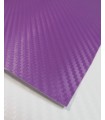 Design 3D Carbonfolie violett / lila selbstklebend Premium 152cm x 200cm