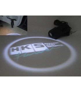 Einstiegsbeleuchtung/Umfeldbeleuchtung mit HKS Logo
