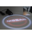 Einstiegsbeleuchtung/Umfeldbeleuchtung mit Nissan Logo