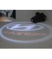 Einstiegsbeleuchtung/Umfeldbeleuchtung mit Hyundai Logo