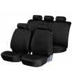 Universaler Sitzbezug Uni Design schwarz (Set) Airbag tauglich