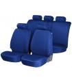 Universaler Sitzbezug Uni Design blau (Set) Airbag tauglich