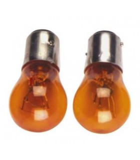 BA15S Blinkerlampe 12V/21W orange (2 Stück)