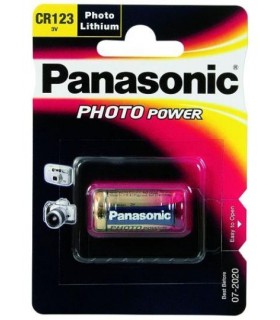 Batterie Panasonic CR123A - 1 Stück