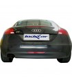 Audi TT Jg. 2006-2014 Inoxcar Endschalldämpfer Endrohr 2x80mm Racing V-Design