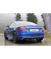 Audi TTS Jg. 2014-2019 Inoxcar Endschalldämpfer Endrohr li-re 2x90mm V-Design