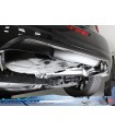 Peugeot 208 GTI Jg. 2013-2019 Inoxcar Endschalldämpfer Endrohr 2x80mm V-Design Schwarz