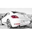 VW Beetle Jg. 2011- Inoxcar Endschalldämpfer Endtopf Endrohre li-re 102mm V-Design Racing
