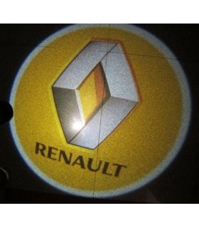 Einstiegsbeleuchtung/Umfeldbeleuchtung mit Renault Logo