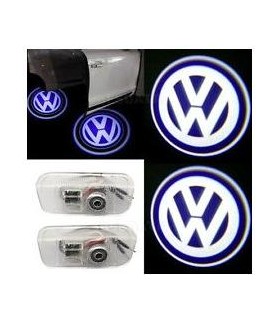 Einstiegsbeleuchtung für VW Transporter mit VW-Logo