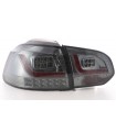 VW Golf 6 LED Heckleuchten Klarglas Smoke inkl. LED Blinker