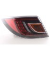 Mazda 6 Jg. 08-10 LED Heckleuchten Klarglas Rot