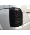 VW Transporter T6 Jg. 2015- Heckleuchten Set LightTube Smoke-Weiss mit Lauflicht Blinker