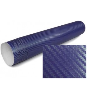 Design 3D Carbonfolie blau selbstklebend Premium 152cm x 30cm