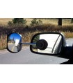 Seitenspiegel mit Saugnapf - Spiegel abgerundet sphärisch - Wohnmobil Caravan Anhänger