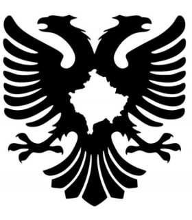 Car Tattoo Aufkleber Kosovo Albanien Adler I