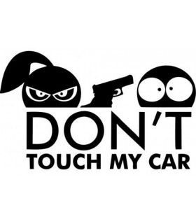 Car Tattoo Aufkleber JDM Don't touch my car