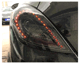 Opel Corsa D Jg. 2006-2014 Heckleuchten Set LED Smoke mit Lauflicht Blinker
